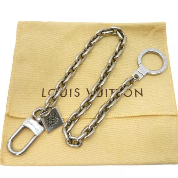 LOUIS VUITTON Chaine Anneau Cles XL Key Holder Silver - Picture 1 of 9